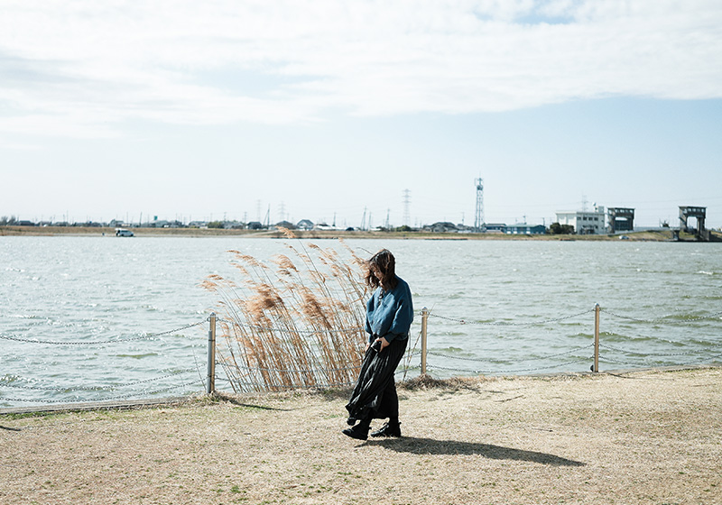 Brimming with nostalgic feeling, a soothing riverside sightseeing area.